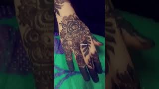 back hands patches henna mehndi design khafif new pattern mehndi design shorts RK MEHNDI [upl. by Draneb622]