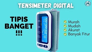 Tensimeter Digital With Adaptor Pengukur Tekanan Darah BP808 Elvasense Tipis Murah Mudah digunakan [upl. by Byrdie]