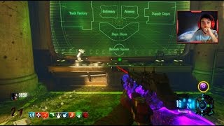 BLACK OPS 3 ZOMBIES quotGOROD KROVIquot EASTER EGG GAMEPLAY WALKTHROUGH STATUES BO3 Zombies [upl. by Suvart]