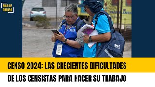 Censo 2024 Las crecientes dificultades de los censistas para hacer su trabajo [upl. by Ecneitap39]