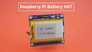 Raspberry Pi Battery HAT — автономный источник питания для малинки [upl. by Glenden]