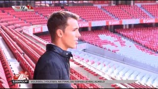 Entrevista Alejandro Grimaldo No Benfica  Bemvindo Alex [upl. by Dloreh]