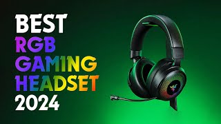 Best RGB Gaming Headsets 2024 – Light Up Your Game [upl. by Schoening137]