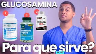 GLUCOSAMINA PARA QUE SIRVE  3 COSAS [upl. by Nwonknu]