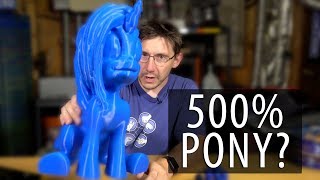 The Largest 3D Printed My Little Pony Unicorn So Far [upl. by Janela856]