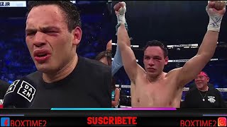 UN OXIDADO CHAVEZ JR GANA SU PELEA POR DECISIÓN CON ABUCHEO INCLUIDO quotQUIERO PELEAR CON JAKE PAULquot [upl. by Jerman598]