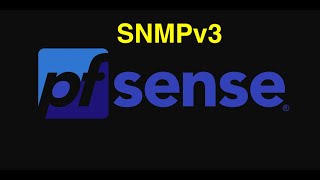 PfSense SNMPv3 configuration NETSNMP [upl. by Nosila]