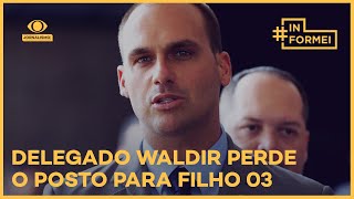 informei Eduardo Bolsonaro é o novo líder do PSL [upl. by Taft]