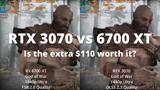 RTX 3070 vs RX 6700 XT The Ultimate Comparison [upl. by Adnohsal]