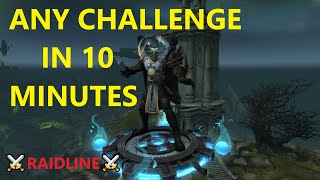 THE SECRET WAY TO QUICKLY COMPLETE THE MAGE TOWER CHALLENGE IN WOW DRAGONFLIGHT 1005  RAIDLINE [upl. by Kelli502]