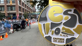 Under Armour East Side 10K Race POV Vancouver 2024 [upl. by Noizneb]