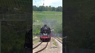 Dampflok 50 2273 zieht das quotSofazüglequot ab Ludwigsburg Nürtingen nach Neuffen eisenbahn [upl. by Cherri]