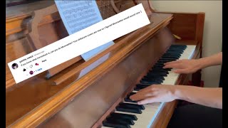 Homestuck  Moonsetter Piano Request from AVENVANCE [upl. by Anastice431]