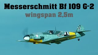 Messerschmitt Bf 109 G  scale RC plane  4K  Syrovice 2023 [upl. by Irelav720]