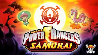 One Piece the Kozuki Family are Power Rangers Samurai TOEI ANIMATION [upl. by Forrer]