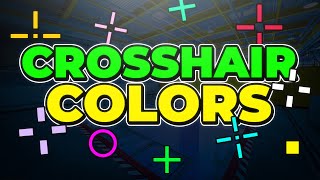 Best CS2 Crosshair Colors  Counter Strike 2 Crosshair Settings [upl. by Adeirf682]