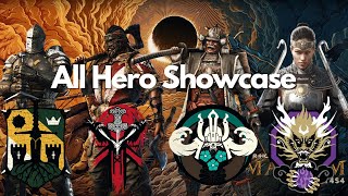 For Honor All CharactersHeroes Showcase and Beginner Tier list 2021 [upl. by Annaya]