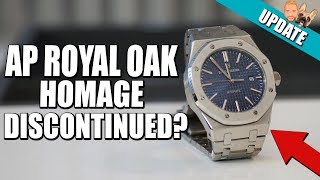 AP Royal Oak Homage  Didun Design amp Peter Lee Watch Update [upl. by Sackville]