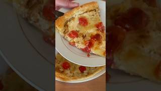 Tarte Oignon Mozzarella Tomates Cerises recette recetterapide recettefacile tarteoignon food [upl. by Villiers675]