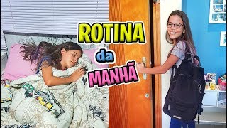 MINHA ROTINA DA MANHÃ  VOLTA ÀS AULAS  PRIMEIRO DIA [upl. by Soraya]