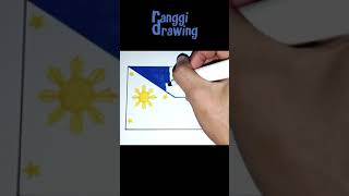 Drawing Philippines Flag [upl. by Bratton515]