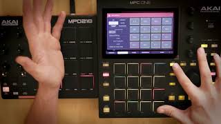 Akai MPC ONE  MPD218  Full Workflow Tutorial  Live Looping Jam from zero  2101 Touch Fx [upl. by Amend]