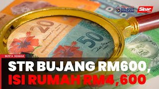 Belanjawan 2025 STR RM600 untuk golongan bujang kategori isi rumah RM4600 [upl. by Anrahs]