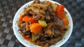 Hong Kong Recipe  Stewed Beef Brisket with Tomato [upl. by Ahsinyt]