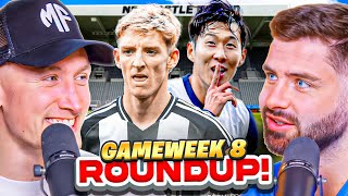 PL ROUND UP Newcastle Washed Spurs Top 4 Challenge amp TOTW [upl. by Janice167]