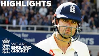 India Dominate Despite Cook’s 71  England v India 5th Test Day 1 2018  Highlights [upl. by Yezdnil]