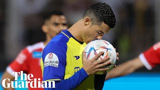 Cristiano Ronaldo scores four goals for Al Nassr as he passes 500 career club goals [upl. by Payne]