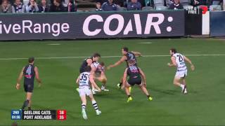 Highlights Geelong v Port Adelaide [upl. by Massimiliano]