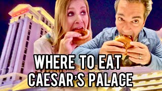 ALL Dining at Caesars Palace Las Vegas  So many options [upl. by Oliana104]