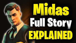 Who Is Midas  Fortnite Story Explained [upl. by Enomis514]