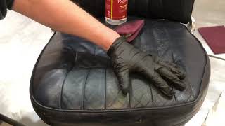 How To Prepare Classic Car Seat For Restoration [upl. by Nauqet305]