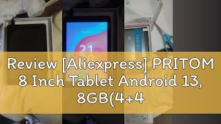 Review Aliexpress PRITOM 8 Inch Tablet Android 13 8GB44 Expand RAM 64GB ROM1TB Expand1280x8 [upl. by Hulen]