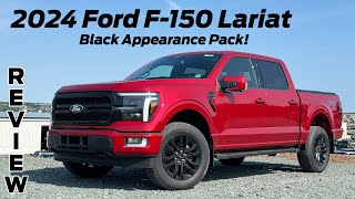 2024 Ford F150 Lariat with Black Package Review [upl. by Mariana]