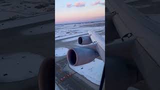 Lufthansa Boeing 747 Takeoff During Golden Hour 🌅✈️ [upl. by Gasperoni78]