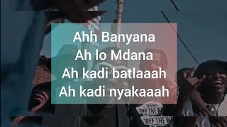 Banyana Lyrics  Mid9t amp Officixl RSA [upl. by Adran]