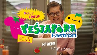 DAILY LINE UP PESTAPORA 2024🍋🍊 PestaporaGasON [upl. by Sauers526]