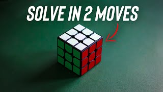 How to Solve a Rubik’s Cube in 2 Moves  Impress Your Friends With This Trick [upl. by Fidelio]