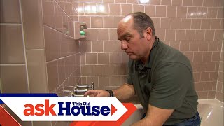 How to Repair a Shower Valve Stem  Ask This Old House [upl. by Nitsug]