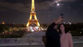 Trocadero in Paris at night [upl. by Norok11]