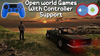 10 Best Open World Android amp IOS Games With Controller Support 2022 [upl. by Nanerb]