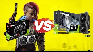 CYBERPUNK 2077 GTX 1650 VS RTX 2060 FPS Benchmark Test [upl. by Leonelle393]