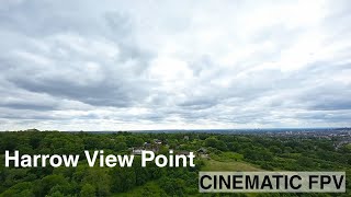 Harrow View Point  London Skyline  Cinematic FPV Drone [upl. by Bridges]