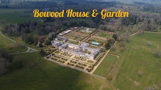 4K Drone Bowood House amp Garden 220423 Wiltshire [upl. by Rehpatsirhc375]