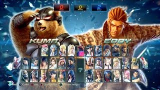 TEKKEN 7  28 Minutes of New Gameplay  Akuma Eddy Kuma Steve NEW Stages more 1080p [upl. by Jimmy]