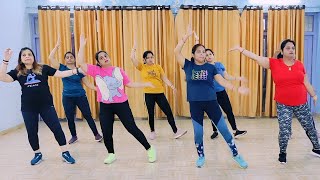 Handclap  Dance workout Zumba dance  weight lose exercise  dance fitnesszumba with saroj 🔥 2024 [upl. by Leumhs]