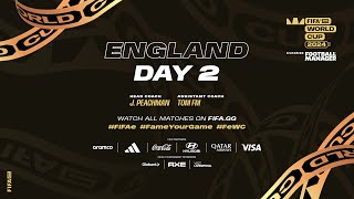 FeWC24ftFM  Manager Stream England 1  Day 2 [upl. by Eive418]